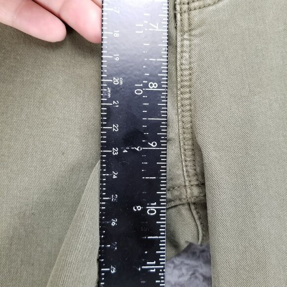 White House Black Market Jeans Womens 4 Olive Green The Sculpt Skinny Ankle - Picture 7 of 16